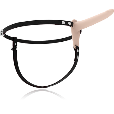 Imbracatura Vibrante Donna con Silicone Setoso e 10 Modalità di Vibrazione